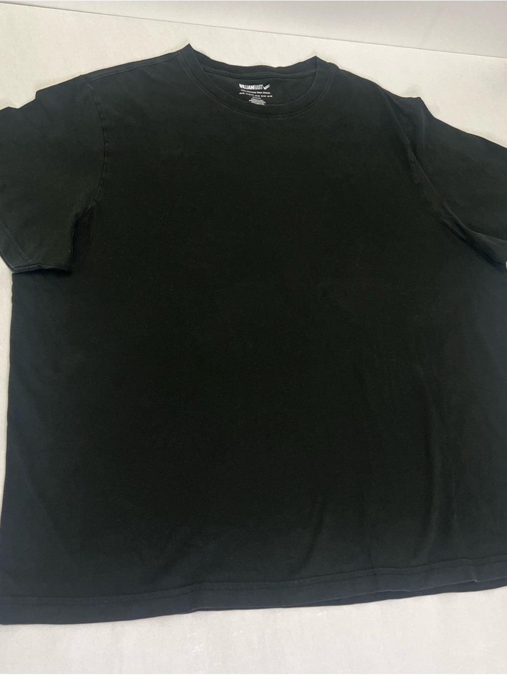 William Rast Black Crew Neck Short Sleeve Tee